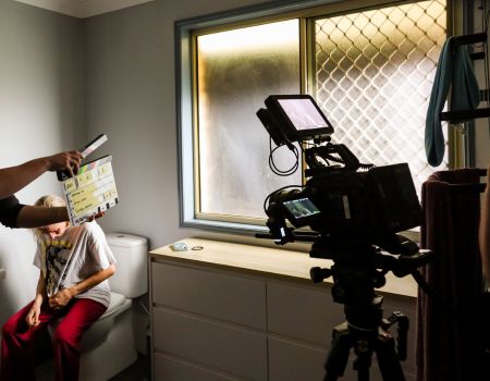 On Set Bathroom Carousel